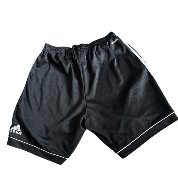 Adidas Black Athletic Shorts Lightweight Performance - Picture 7 of 7